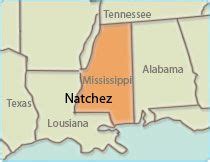 natchez tribe location.